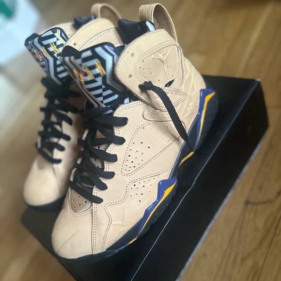 Air Jordan 7 Afrobeats Sz 9.5 - Picture 1 of 5